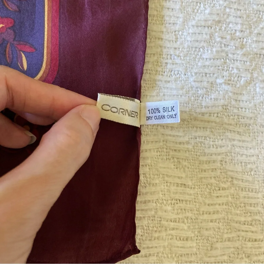 Casual Corner Silk Scarf